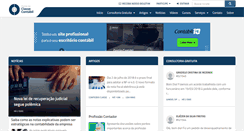 Desktop Screenshot of classecontabil.com.br
